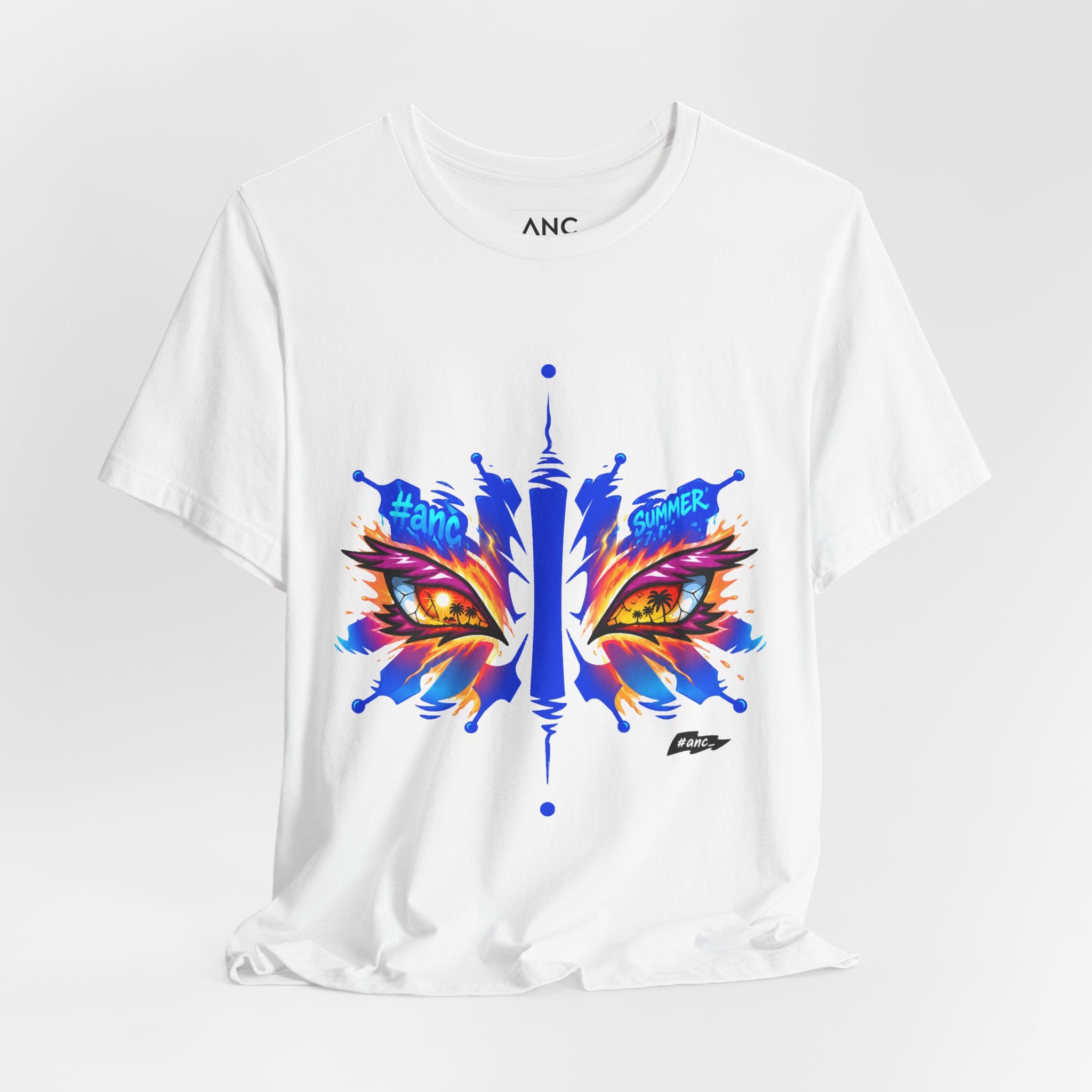 Akaza Demon Eyes T-Shirt — Demon Slayer Anime Streetwear