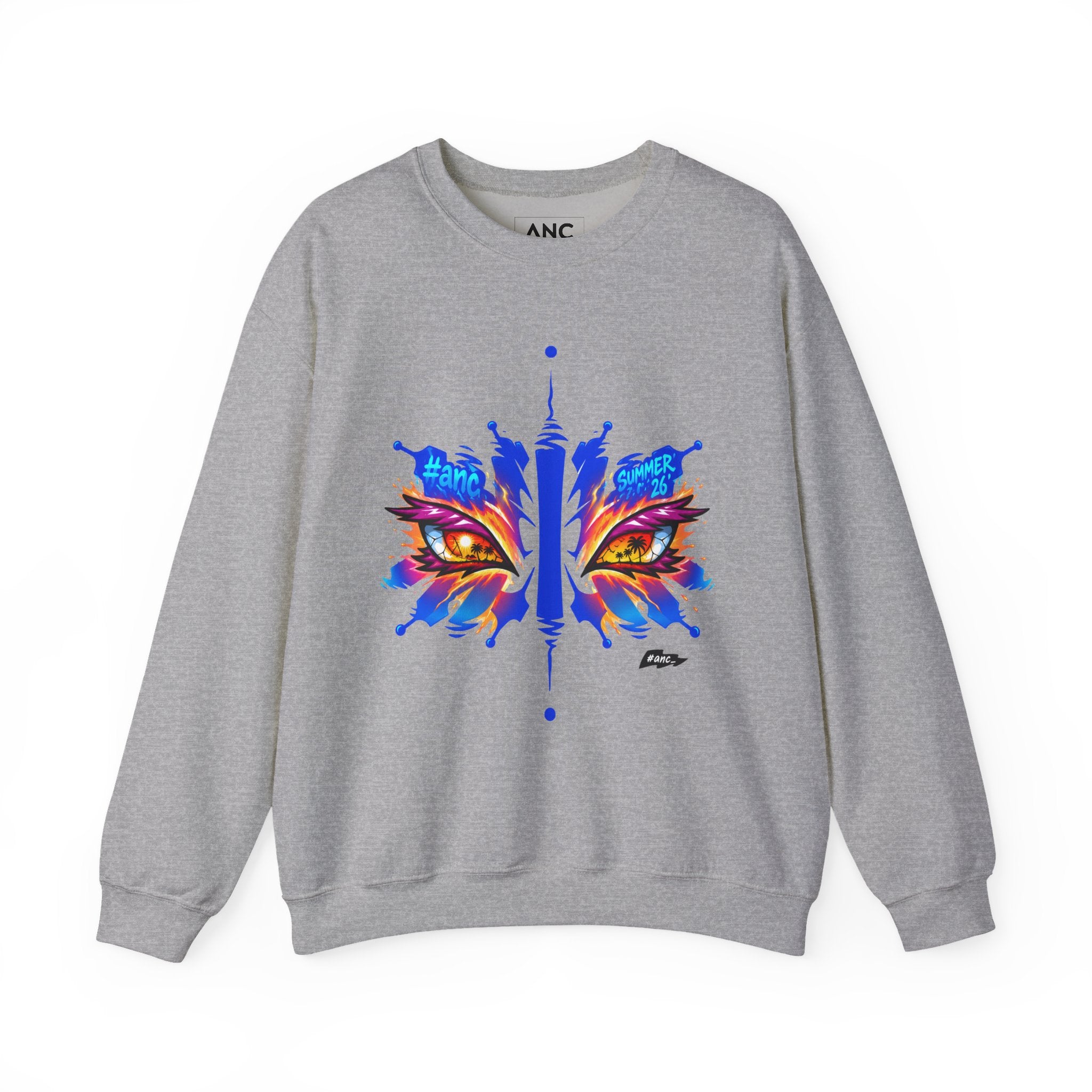 Akaza Demon Slayer Crewneck Sweatshirt — Anime Artwork Sweatshirt