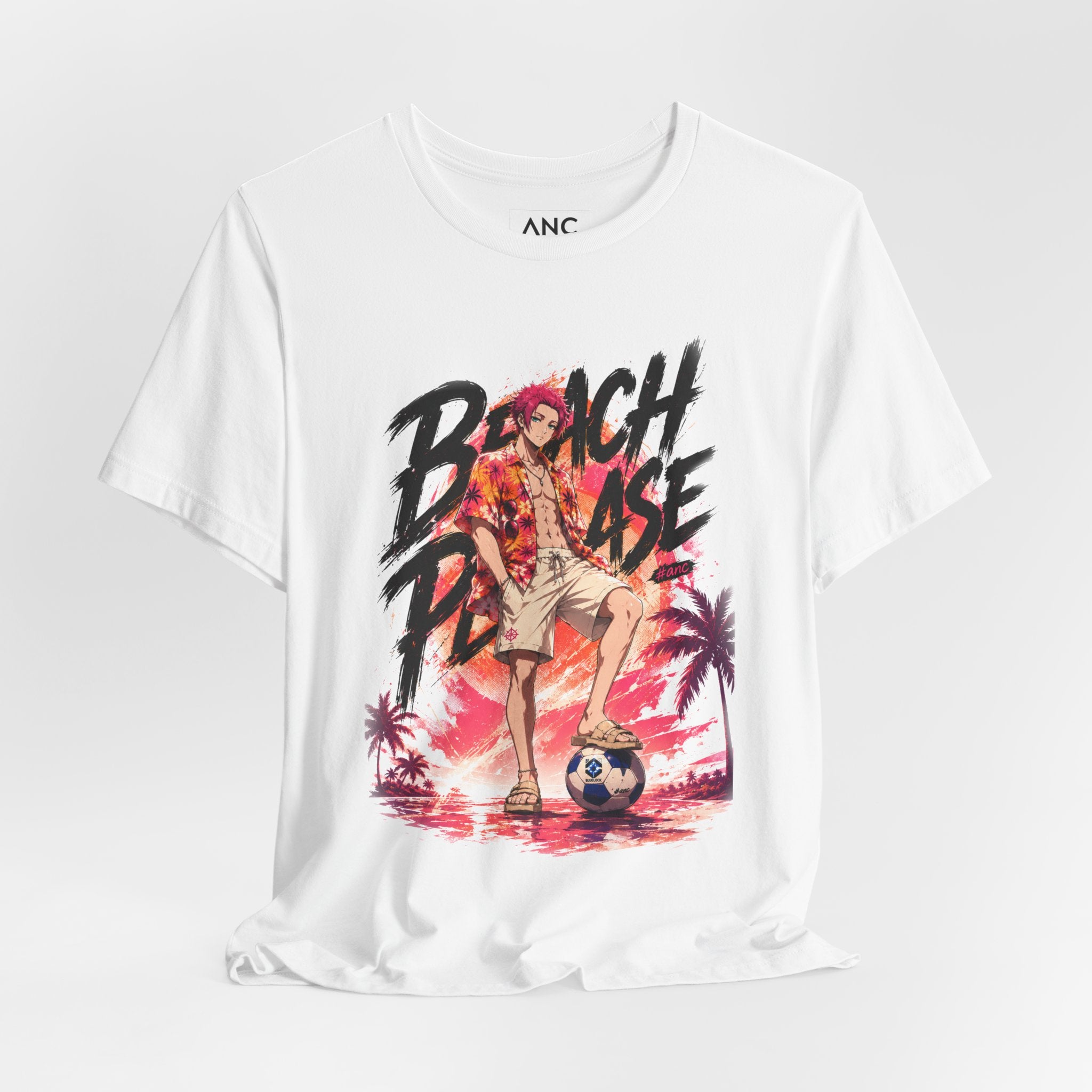 Beach Please World Cup Itoshi Sae Blue Lock Anime T-Shirt