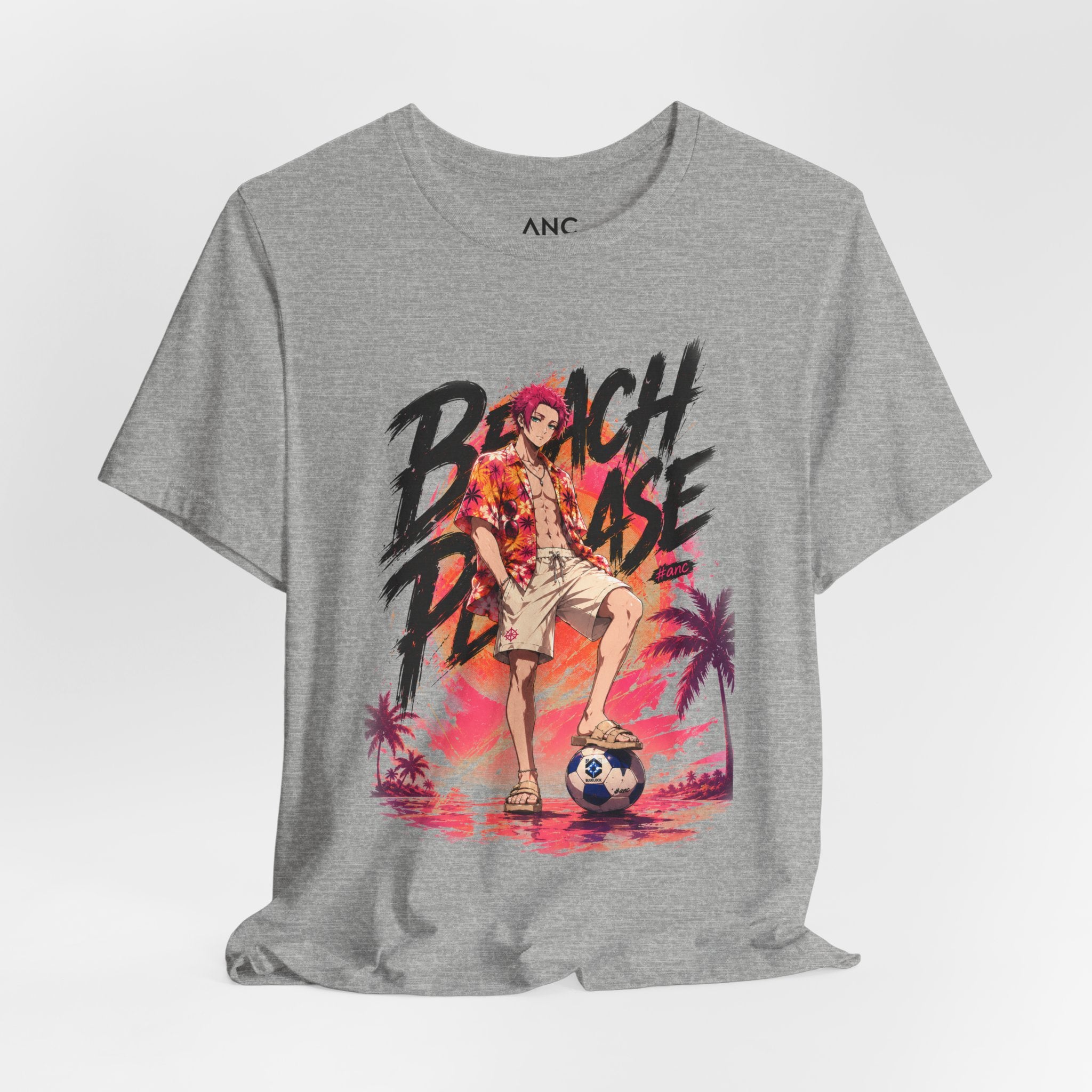 Beach Please World Cup Itoshi Sae Blue Lock Anime T-Shirt