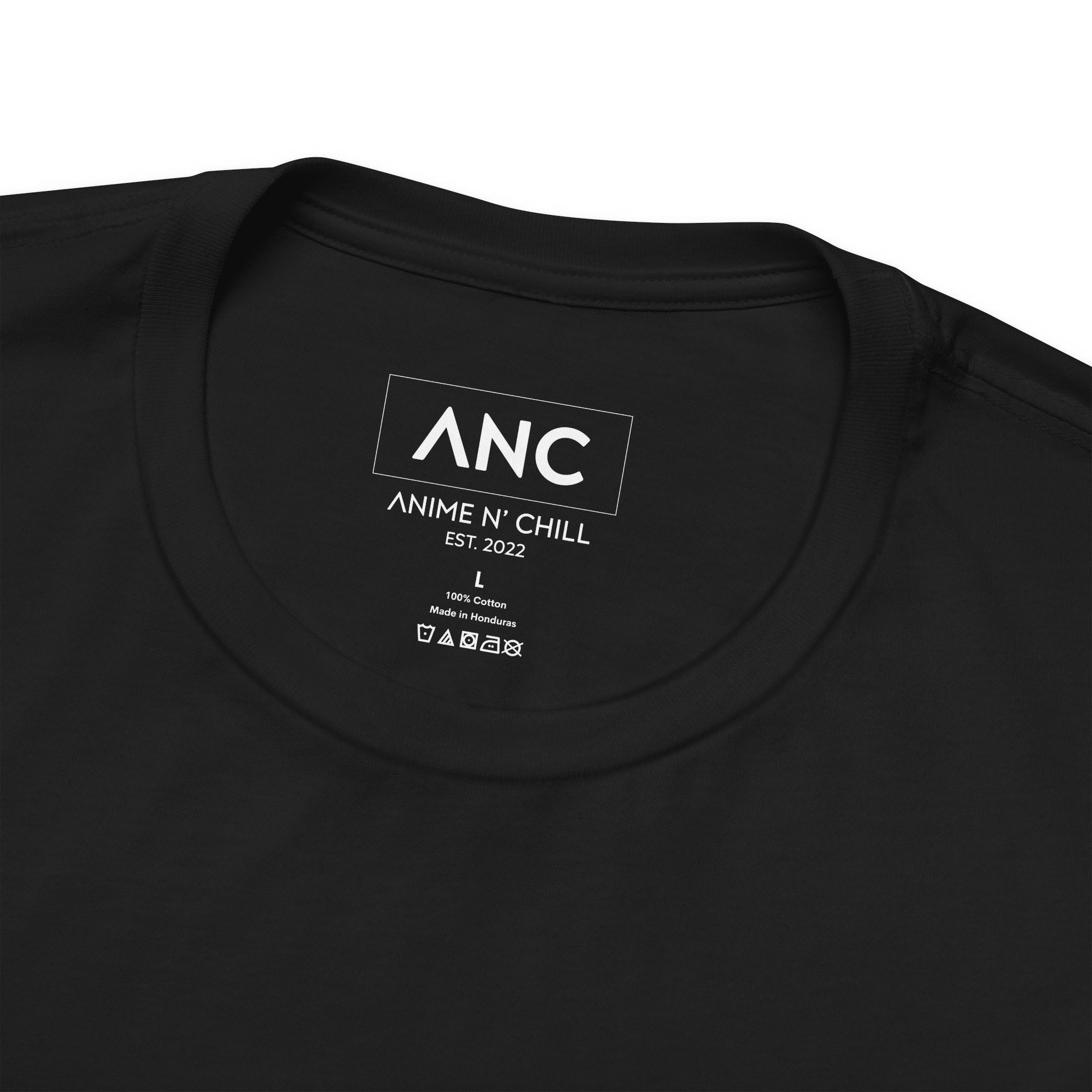 Anime N Chill Minimalist Monogram Tee – ANC Brand Series