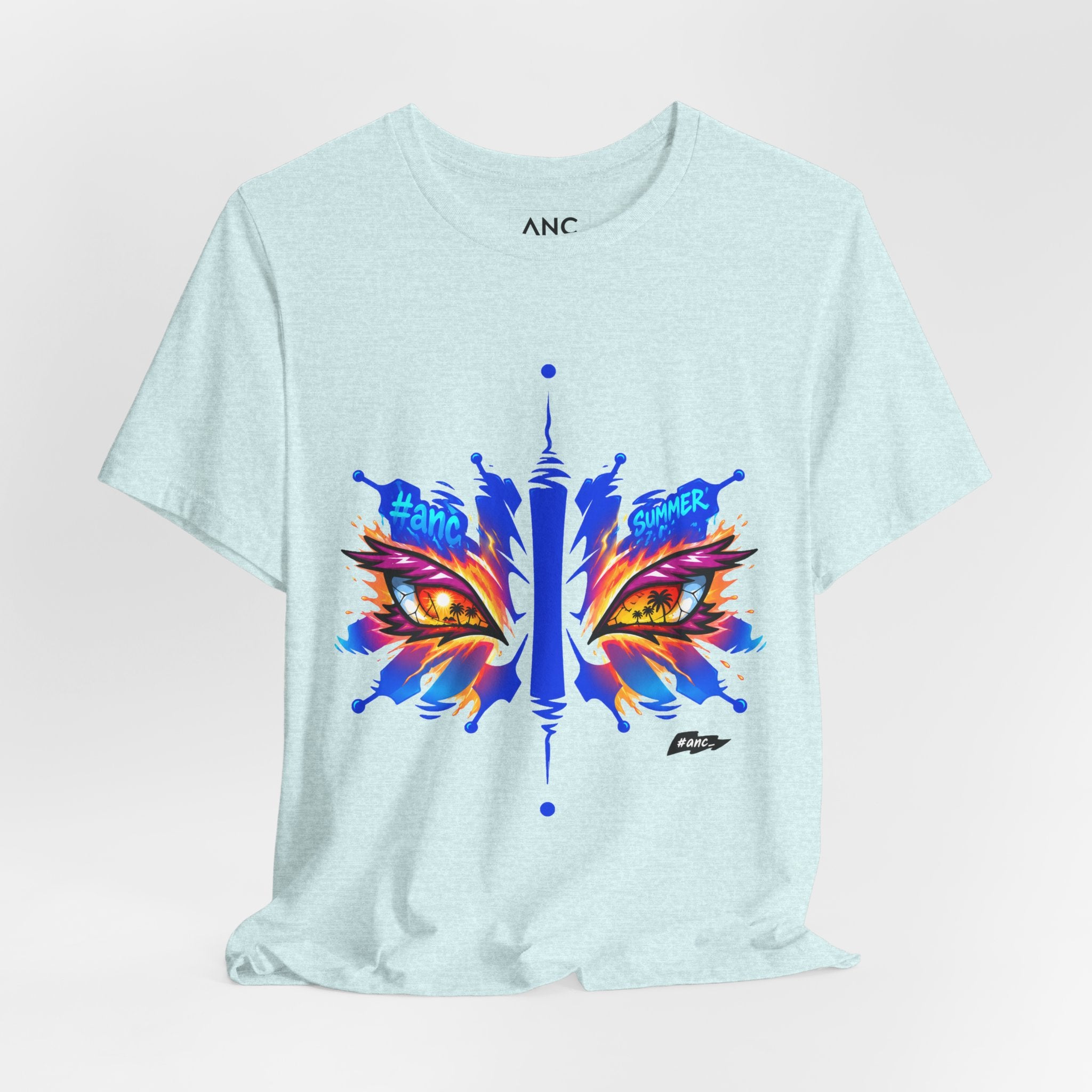 Akaza Demon Eyes T-Shirt — Demon Slayer Anime Streetwear