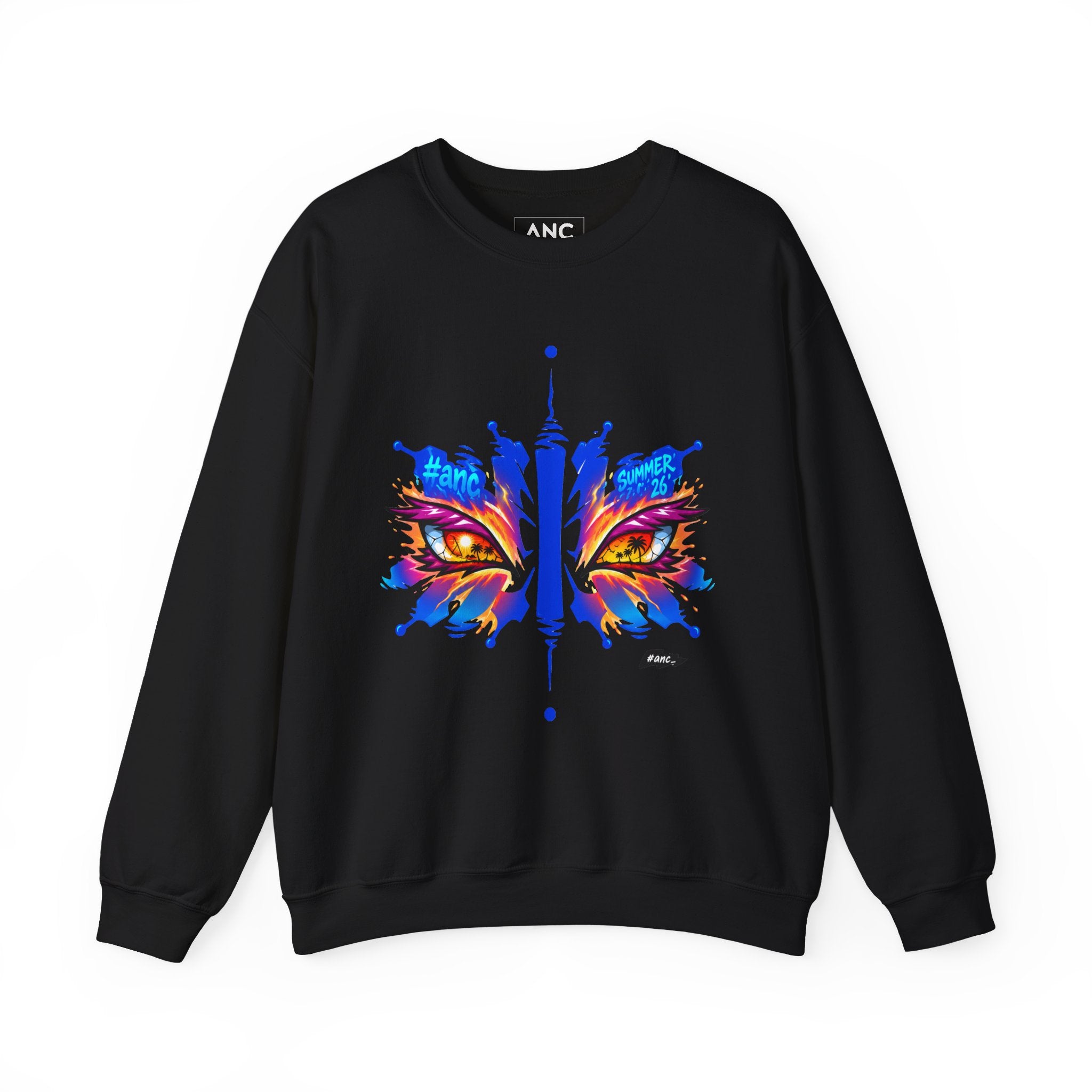 Akaza Demon Slayer Crewneck Sweatshirt — Anime Artwork Sweatshirt