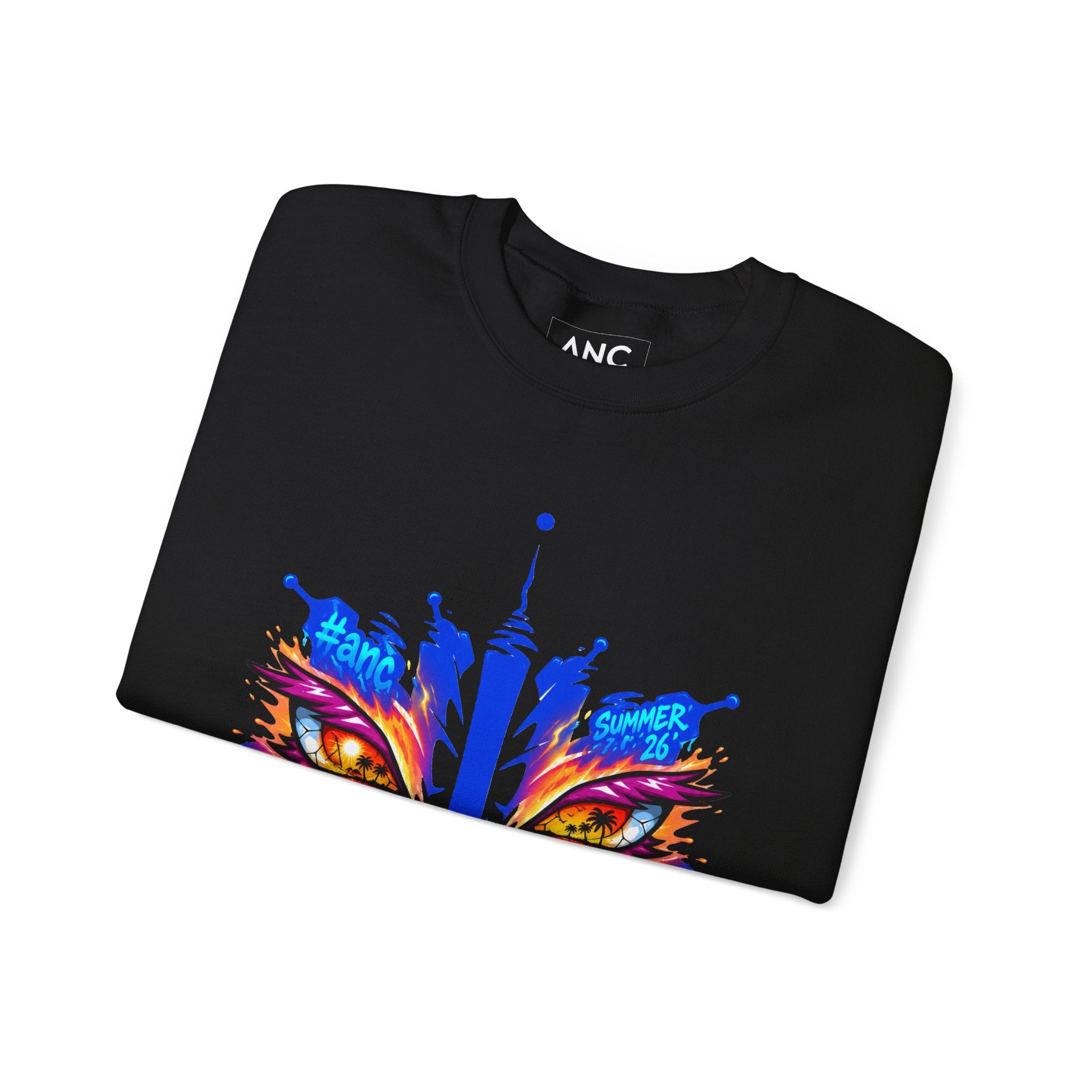 Akaza Demon Slayer Crewneck Sweatshirt — Anime Artwork Sweatshirt