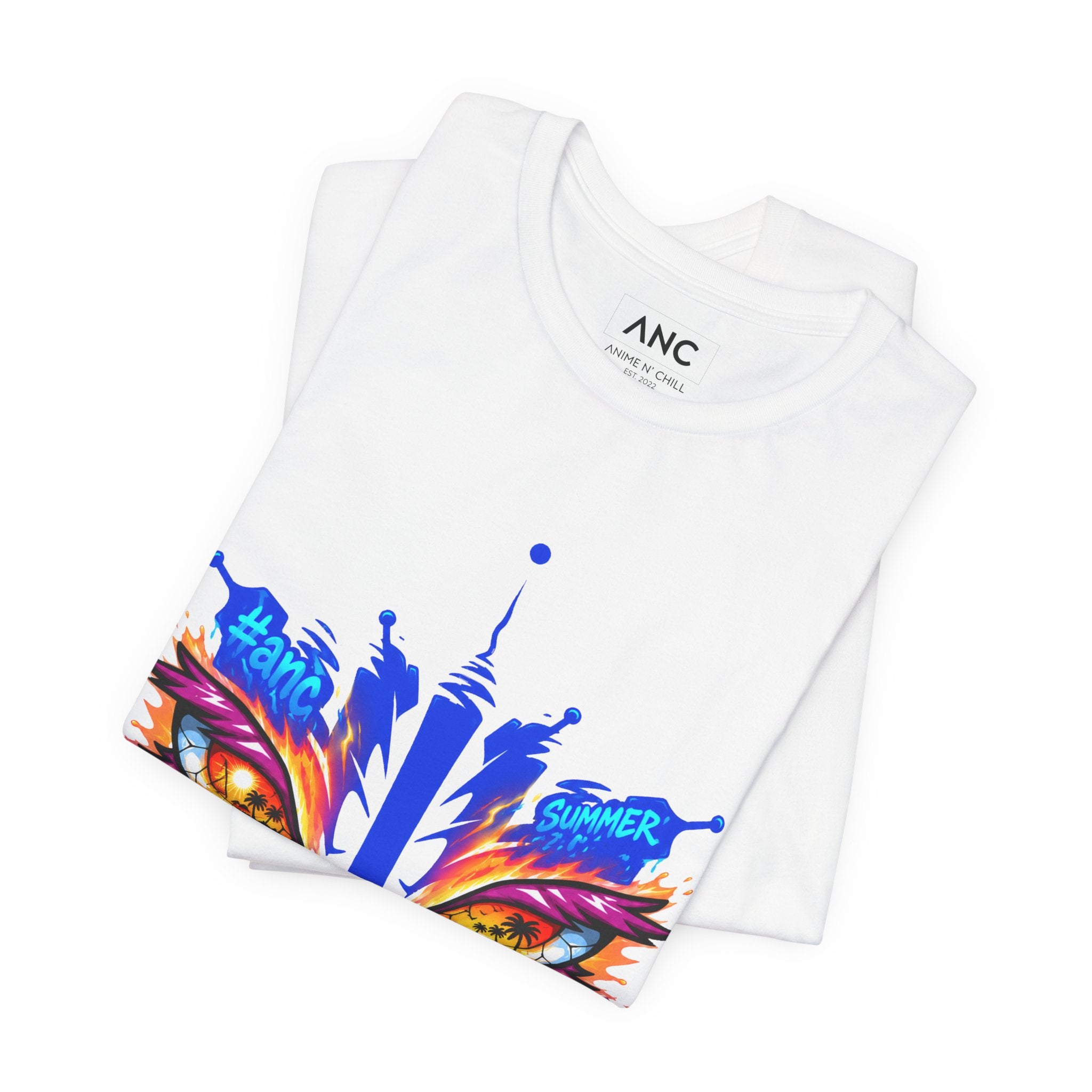 Akaza Demon Eyes T-Shirt — Demon Slayer Anime Streetwear