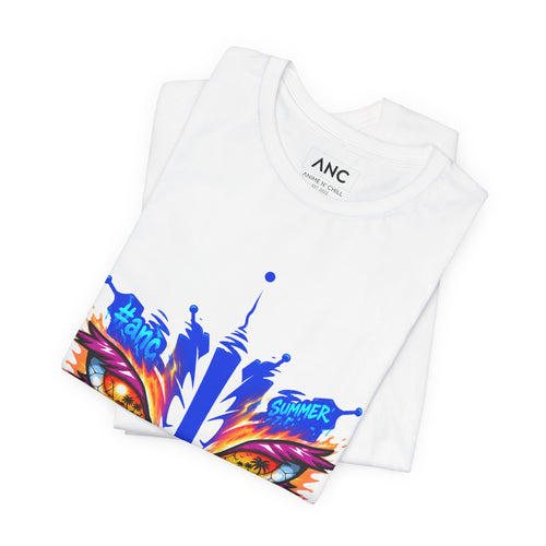 Akaza Demon Eyes T-Shirt — Demon Slayer Anime Streetwear